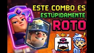 🤫EL COMBO DE CLASH ROYALE SENCILLAMENTE LETAL MINERO LANZAFUEGOS🔥