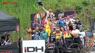 Suasana di event Indonesian downhill