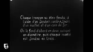 La fente du merrain &agrave; Namur (1954) - Enqu&ecirc;te du Mus&eacute;e de la Vie wallonne