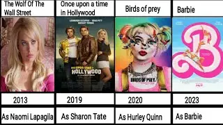 Margot Robbie All Movies List From 2008 To 2026 || Barbie || The Wolf of the wall street