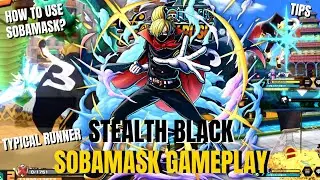 STEALTH BLACK SOBA MASK GAMEPLAY(How to use Raid Suit Sanji?) - GERMA 66 |『ONE PIECE BOUNTY RUSH』
