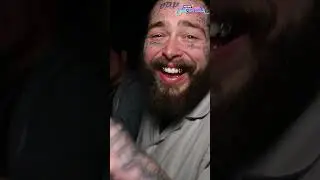 #postmalone lands in Mumbai! Glimpses of Post Malone as fans go wild at the Airport | #shorts