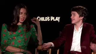 Cinemark Interviews Aubrey Plaza and Gabriel Bateman of Child's Play