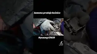 Hyosung GT650 comet zamena prednje kocnice