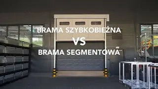 Giovi ActiveRoll - Porównanie prędkości bramy szybkobieżnej i segmentowej