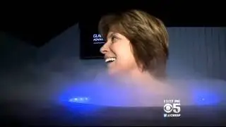 CBS Bay Area Visits GLAC&Eacute; CRYOTHERAPY