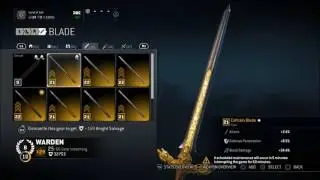 For Honor PS4 -Warden NEW season 2 special weapons