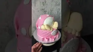 Pink Baby Shower Cake (The Amateur Baker)