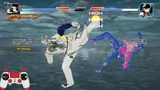 Tekken 7 - Hwoarang JFSR Spike Trap (141 total damage)