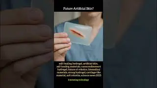 The Super Gel That Repairs Itself 🤯 | Future of Artificial Skin.