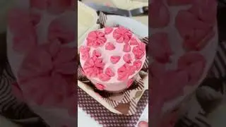 Bunga buttercream #cakedecorating #buttercream #flowers #shorts #cakecantik #koreancake #lunchcake