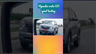 Hyundai Creta EV spied testing in India #hyundai #creta #hyundaicreta #shorts #ev #youtubeshorts