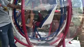 Me in a Human gyroscope! Gravette days 2018