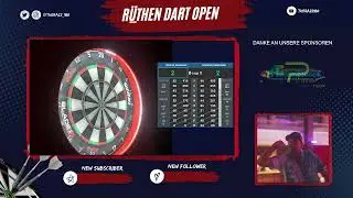 R&uuml;then Dart Open Halbfinale Maximilian Weilandt vs Alexander Bismor