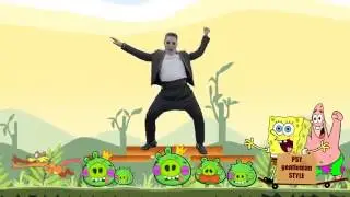 PSY Gentleman Vs Gangnam Style   Angry Birds