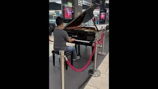 Chopin &ndash; Nocturne Op. 9 No. 2 | Airport Piano Performance 🎹✈️