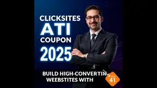 ClickSites AI Promo Code 2025 | click sites coupon code 2025 | Build High-Converting Sites & Save!