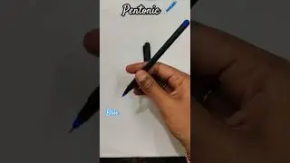 Pentonic blue ball pen 🖊️ #shorts #trending #viral #ytshorts #youtubeshorts #youtube