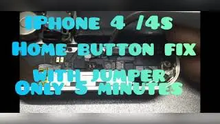 IPhone 4 /4s Home button fix with jumper