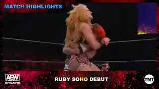 Ruby Soho Debuts on AEW Dynamite