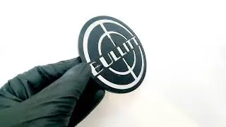 Ford Mustang BULLITT Trunk Lid Emblem &mdash; Custom Acrylic & Stainless Steel Logo