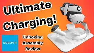 Bobovr D3 Charging Dock for Meta Quest 3 - Charge It All! - Unboxing, Assembly, Testing, Review