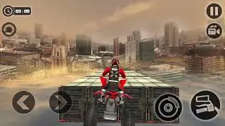Racing Quad Bike Moto Stunt   ATV Impossible Track