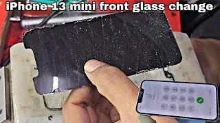 iPhone 13 Mini Broken Front Glass Replacement @Superalamtechnical