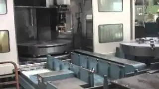 中古機械買賣 MAZAK CNC 立車、銑切削中心機(車.銑.磨)大型 車銑複合機 CNC vertical turning center A-16 M/C