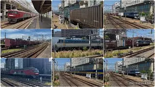 2025(R7)/7/12 小倉・門司で、7/29 尼崎で撮影。高速コンテナ貨物列車中心に、15本とオマケ。