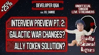 Developer Q&A feat. CG_Carrie Pt. 2 | Star Wars: Galaxy of Heroes #swgoh