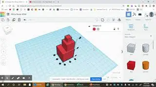 Tinkercad - Stack Align Group