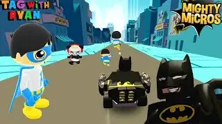 TAG WITH RYAN VS MIGHTY MICROS  ANDROID GAMEPLAY !!!
