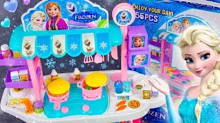 30 Minutes Satisfying with Unboxing Disney Frozen Elsa Kitchen Playset ASMR | Toys Collection Review