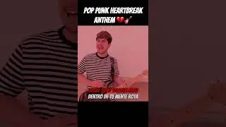 POP PUNK HEARTBREAK ANTHEM💔🎸 #shorts #poppunkrock #viralvideo
