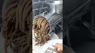 EXPERIMENT CHOCOLATE  VS MEAT GRINDER #short