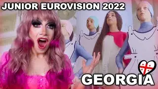 Georgia - Mariam Bigvava - I Believe | American Reacts to Junior Eurovision 2022
