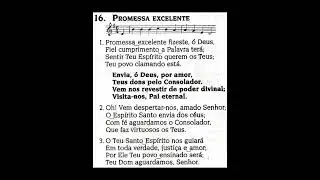 Hinário 5 CCB. Hino 16. Promessa excelente. Cantado na igreja. #hinoccb