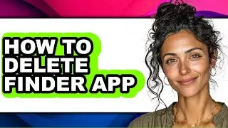 How to Delete Finder App (only Way)