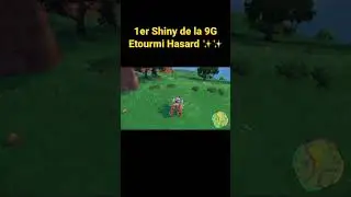 Mon 1er Shiny sur &Eacute;carlate, Etourmi #pokemon #shiny