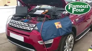 Diagnostics for Land Rovers & Range Rovers - Autologic Working in Partnership with Famous Four