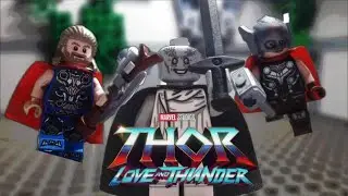 Mighty THOR VS GORR - Lego Battle Stop Motion