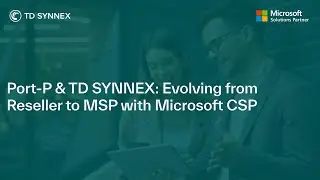 Port-P & TD SYNNEX: Переход от реселлера к поставщику управляемых услуг (MSP) с Microsoft CSP