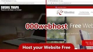 Personal Portfolio Website | Upload Online | 000webhost