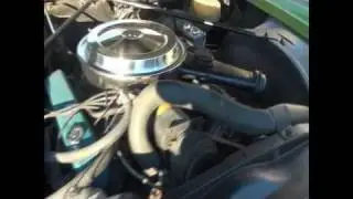Engine Compartment of Cadillac Eldorado 1971