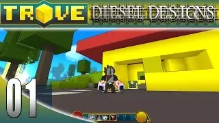 Let's Try TROVE!: Free to Play MMO! (Gunslinger Gameplay 60FPS)
