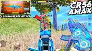 63 DAMAGE PER BULLET ON HEAD 🤯| BEST CR 56 AMAX GUNSMITH CODM BR | CR 56 AMAX GUNSMITH BR 