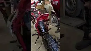 Глушитель akrapovic на питбайк