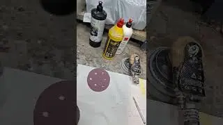 sanding , الصنفرة المستخدمه للسيارات من مرحلة المعجون لتلميع الورنيش