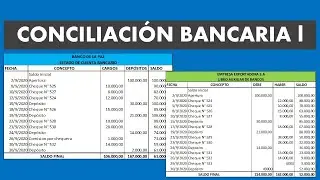 Conciliación Bancaria 1 ll CONTABILIDAD
